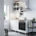 IKEA ENHET ЭНХЕТ, кухня, белый, 163x63.5x222 см 393.373.79 фото thumb №2