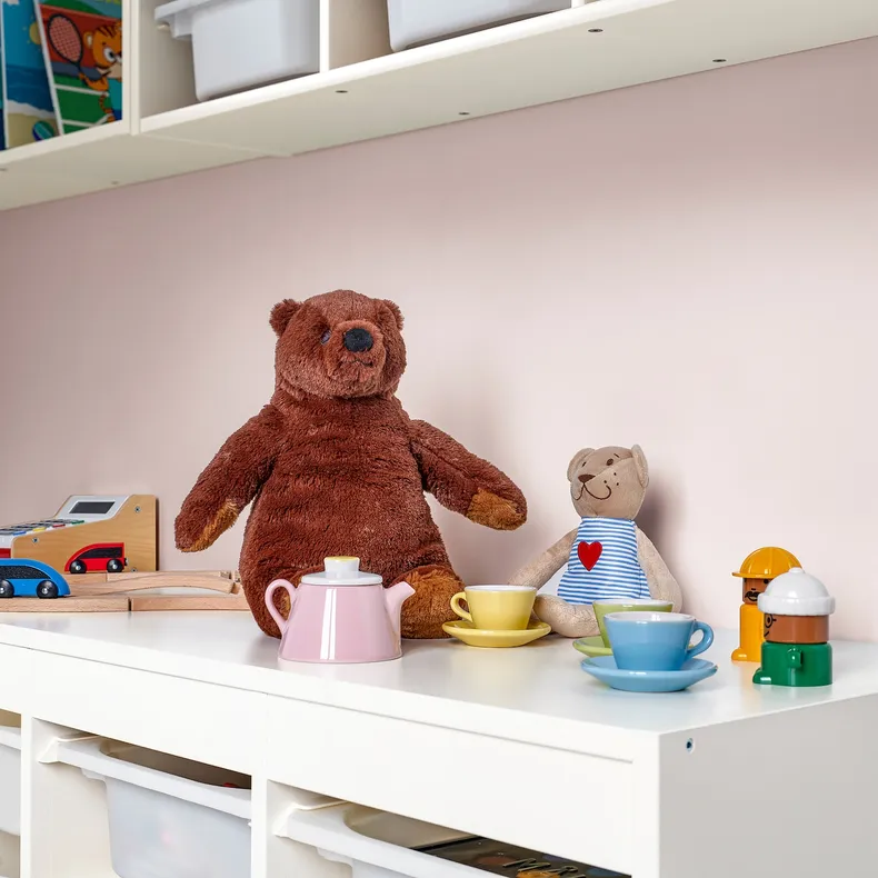 IKEA DJUNGELSKOG ДЙУНГЕЛЬСКОГ, іграшка м’яка, бурий ведмідь, 28 см 405.785.32 фото №5