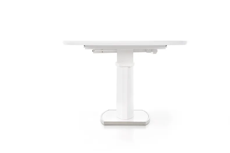 Кухонный стол раскладной HALMAR FEDERICO 120-160x120 см белый, PRESTIGE LINE фото №4