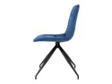 BRW Кресло с обивкой Macho темно-синий велюр SJ80_49-GRANAT фото thumb №6