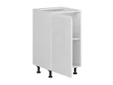 BRW Базовый шкаф для кухни Sole 45 см левый белый глянец, альпийский белый/глянцевый белый FH_D_45/82_L-BAL/BIP фото thumb №3