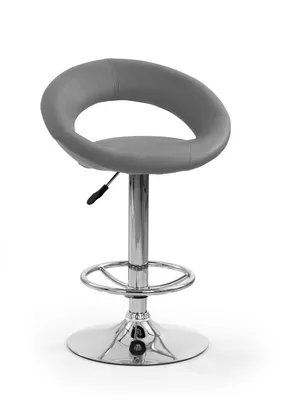Барний стілець HALMAR H15 сірий фото