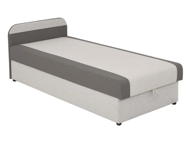 BRW Односпальний диван-ліжко Enero з контейнером тауп TA-ENERO-LBK-G1_BD6296 фото №2