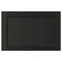 IKEA LERHYTTAN ЛЕРХЮТТАН, фронтальная панель ящика, чёрный цвет, 60x40 см 903.560.72 фото