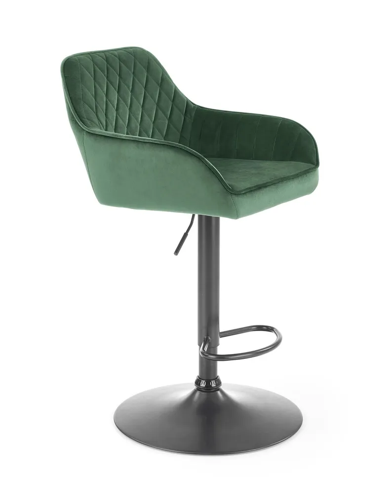 Барный стул HALMAR H103 темно-зеленый фото №1
