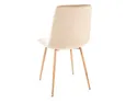 Кухонний стілець SIGNAL MILA Velvet, Bluvel 48 - коричневий фото thumb №16