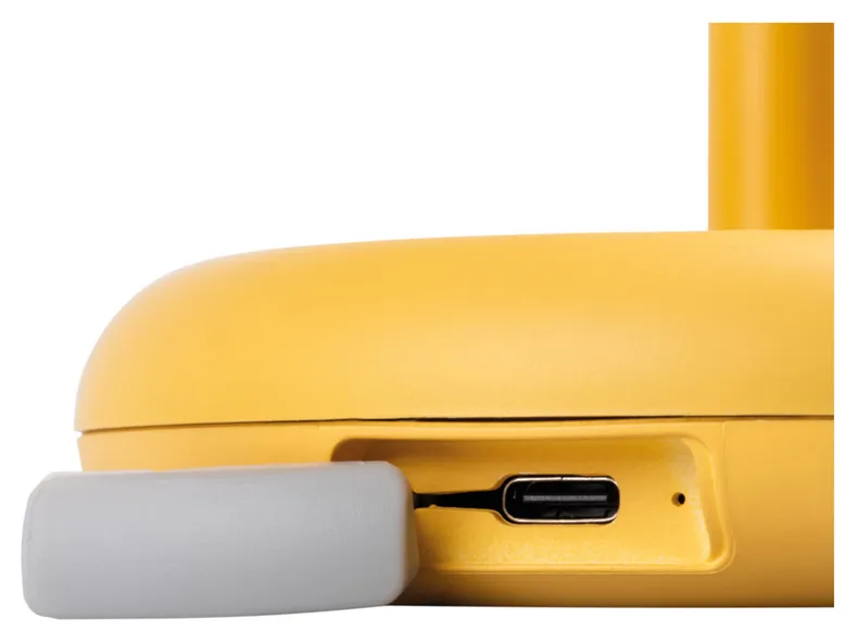 BRW Настільна світлодіодна лампа з диммером жовтого кольору 092949 фото №8