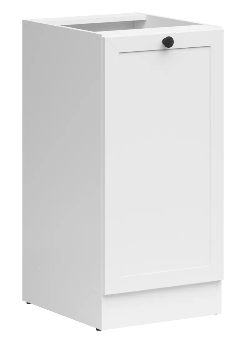 BRW Junona Line базовый шкаф для кухни 40 см левый белый, белый D1D/40/82_L_BBL-BI/BI фото №2