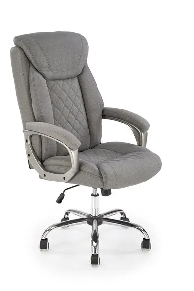 Кресло компьютерное офисное вращающееся HALMAR HELDER 2 серый фото №1