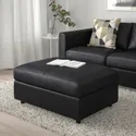 IKEA VIMLE ВИМЛЕ, табурет для ног с ящ д / хрн, Гранн / Бомстад черный 604.653.84 фото thumb №3