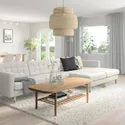 IKEA LANDSKRONA ЛАНДСКРУНА, 5-місний диван, з шезлонгом з дерева Gunnared / бежевого дерева 794.353.25 фото thumb №2