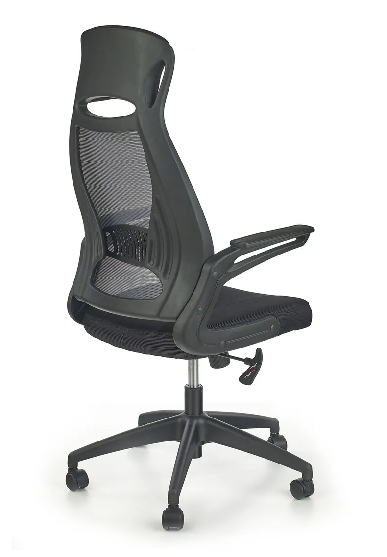 Крісло комп'ютерне офісне обертове HALMAR SOLARIS чорний-сірий фото №2