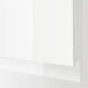 IKEA METOD МЕТОД, навесной шкаф с полками, белый / Воксторп глянцевый / белый, 40x80 см 994.606.58 фото thumb №2