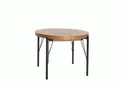 Розкладний стіл HALMAR INFERNO 100-300х100 см, натуральний дуб - чорний фото thumb №17