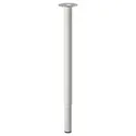 IKEA ANFALLARE АНФАЛЛАРЕ / OLOV ОЛОВ, письмовий стіл, бамбук / білий, 140x65 см 194.177.01 фото thumb №3