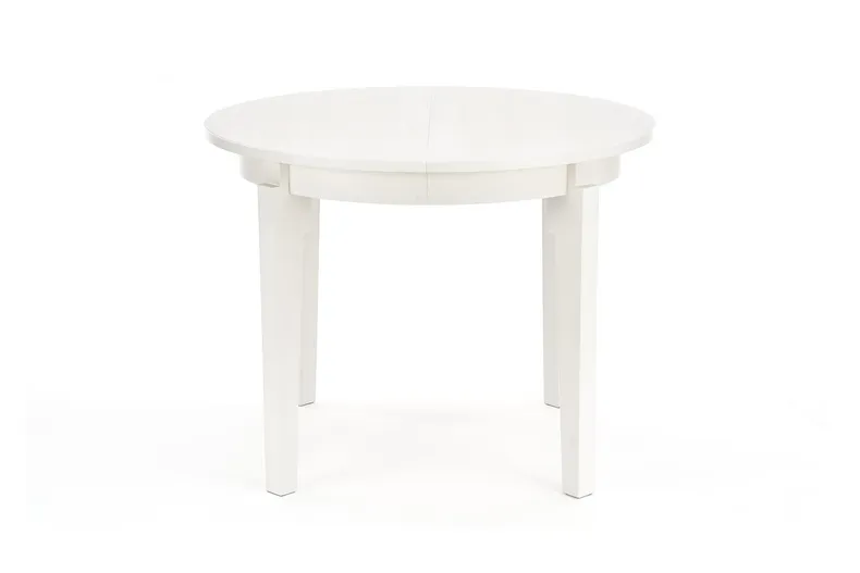 Обеденный стол раскладной HALMAR SORBUS 100-200x100 см, белый фото №13