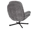 Кресло мягкое поворотное SIGNAL HARPER, ткань: серый фото thumb №4