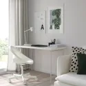 IKEA LAGKAPTEN ЛАГКАПТЕН / SPÄND СПЭНД, письменный стол, белый, 120x60 см 495.636.25 фото thumb №4