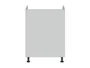 BRW Top Line Тумба под кухонную мойку 60 см левая светло-серая матовая, греноловый серый/светло-серый матовый TV_DK_60/82_L-SZG/BRW0014 фото
