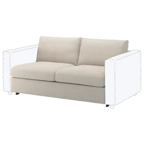 IKEA VIMLE ВІМЛЕ, секція 2-місного дивана-ліжка, Gunnared бежевий 595.452.21 фото