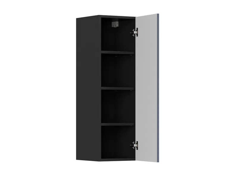 BRW Верхний кухонный шкаф Верди 30 см правый мистик матовый, черный/матовый FL_G_30/95_P-CA/MIM фото №3