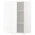 IKEA METOD МЕТОД, навесной шкаф с полками, белый / Воксторп глянцевый / белый, 60x80 см 694.638.18 фото thumb №1