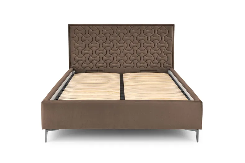 Узголів'я ліжка HALMAR MODULO W2 160 см бежевого кольору. Моноліт 09 фото №5