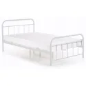 Кровать металлическая 120x200 см MEBEL ELITE PABLO, Белый фото thumb №1