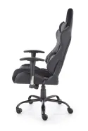 Крісло комп'ютерне офісне обертове HALMAR DRAKE, чорний / сірий фото thumb №3