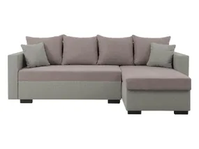 BRW Двухсторонний угловой диван Асти раскладной диван с ящиком для хранения ткань велюр бежевый, Asti 3 Taupe/Denver 04 Dove NA-ASTI-LX_3DL.URC-G2_BA42AA фото