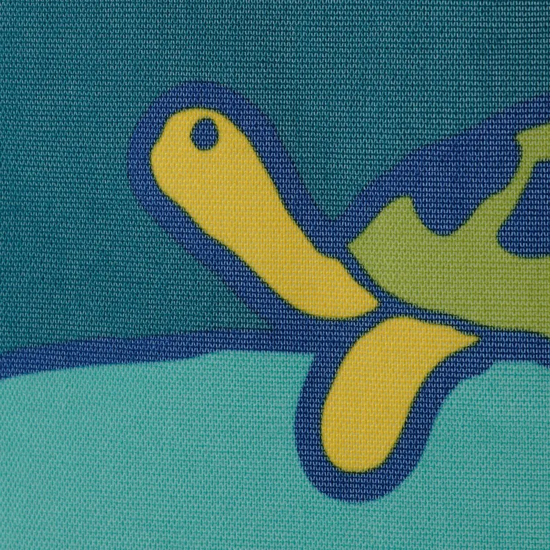 IKEA BLÅVINGAD БЛОВІНГАД, сумка, орнамент кит/синьо-зелений 405.340.86 фото №8