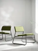 IKEA LINNEBÄCK ЛІННЕБЕКК, крісло, ОРРСТА оливково-зелений 304.872.26 фото thumb №3