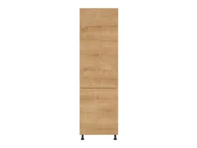 BRW Ліва кухонна шафа для холодильника 60 см, дуб арлінгтон, дуб альпійський білий/арлінгтон FH_DL_60/143_L-BAL/DAANO фото