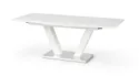 Кухонний стіл HALMAR VISION 160-200x90 см білий фото thumb №3