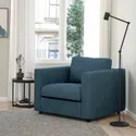 IKEA VIMLE ВИМЛЕ, кресло, Темно-синий 294.771.34 фото thumb №2