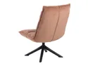 BRW Вращающееся кресло Akito из велюра розового цвета FOT-OBR_AKITO фото thumb №3
