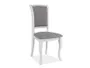 Кухонний стілець SIGNAL MN-SC, сірий / білий фото