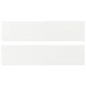 IKEA ENKÖPING ЭНЧЁПИНГ, фронтальная панель ящика, белая имитация дерева, 40x10 см 505.057.76 фото thumb №1