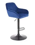 Барний стілець HALMAR H103 темно-синій фото thumb №1