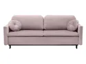 BRW Тримісний диван-ліжко BRW SOPHIA з ящиком для зберігання велюровий рожевий SO3-SOPHIA-LX_3DL-G1_B9C2B6 фото thumb №1
