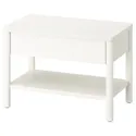 IKEA TONSTAD ТОНСТАД, придиванный столик, крем, 64x40 см 205.284.73 фото thumb №1