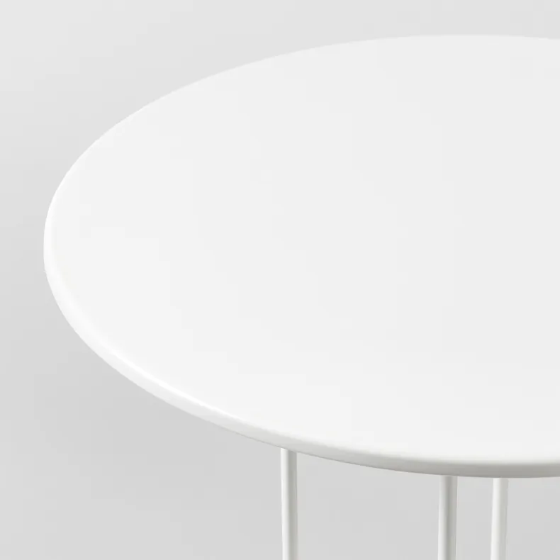 IKEA LINDVED ЛИНДВЕД, придиванный столик, белый, 50x68 см 004.338.95 фото №5