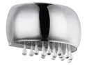 BRW Скляний настінний 2-х точковий світильник Kalla сріблястий 072552 фото thumb №6