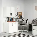IKEA SMÅSTAD СМОСТАД, навесной шкаф, белый с 1 полкой, 60x32x60 см 393.884.44 фото thumb №2