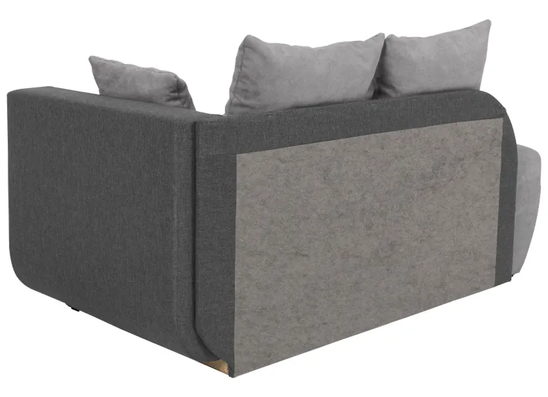 BRW Двуспальный диван-кровать Cerro с ящиком для хранения серый, Соро 90 серый/Савана 05 серый SO2-CERRO-LX_1DL_P-G2_BAE015 фото №4