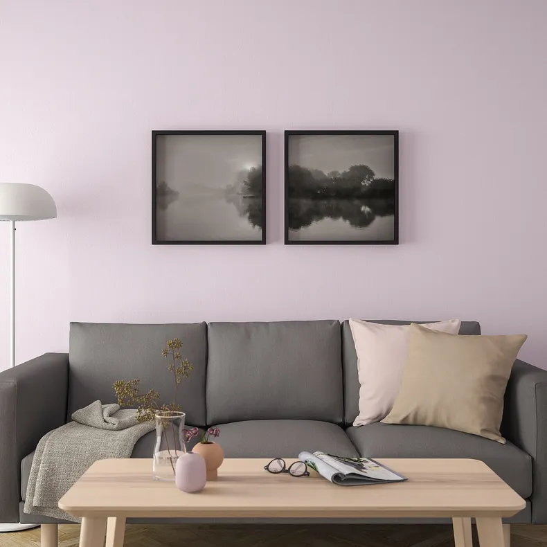 IKEA BILD БІЛЬД, постер, Туманний ранок, 50x50 см 204.424.17 фото №3