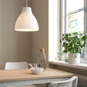 IKEA MELODI МЕЛОДИ, подвесной светильник, белый, 28 см 603.865.27 фото thumb №2