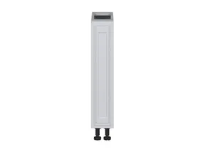 BRW Кухонный базовый шкаф Verdi 15 см с корзиной для груза светло-серый матовый, греноловый серый/светло-серый матовый FL_DC_15/82_C-SZG/JSZM фото