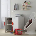 IKEA SMÅSTAD СМОСТАД / PLATSA ПЛАТСА, шафа, білий береза / з 1 полицею, 60x57x63 см 793.897.95 фото thumb №3