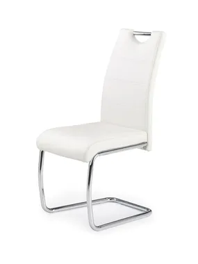 Кухонний стілець HALMAR K211 білий фото